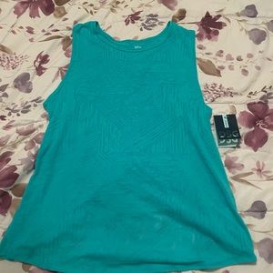 DSG TURQUOISE TANK size XL NEW W/tags